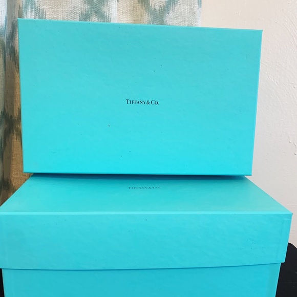 Set (2) Tiffany Crystal Candlestick Holders - Picture 4 of 4